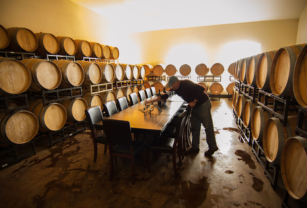 Barrel Room - Pic courtesy of Lash Photography