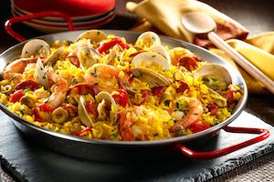 Product Image for Seafood Paella. May 12 at 1:30 pm.